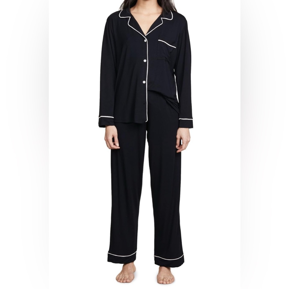 Eberjey Black Pajama Set